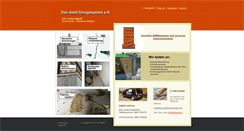Desktop Screenshot of das-abdichtungssystem.de